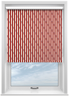 Kings Breakfast, Stripe Kingsmen - Twist&Fit Roller Blind